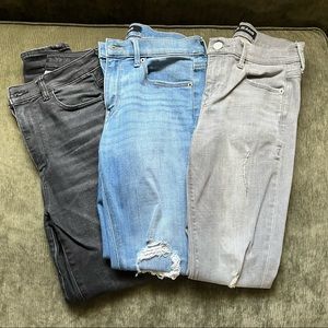 Set of Skinny Jeans (American Eagle & Express)